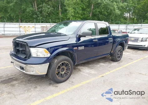 2016 Ram 1500 Outdoorsman from USA, damaged, VIN 1C6RR7LT8GS334696